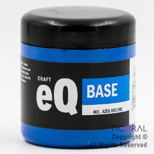 BASE ACRILICA EQ 401 AZUL OSCURO 200 CC X 3 UNIDADES